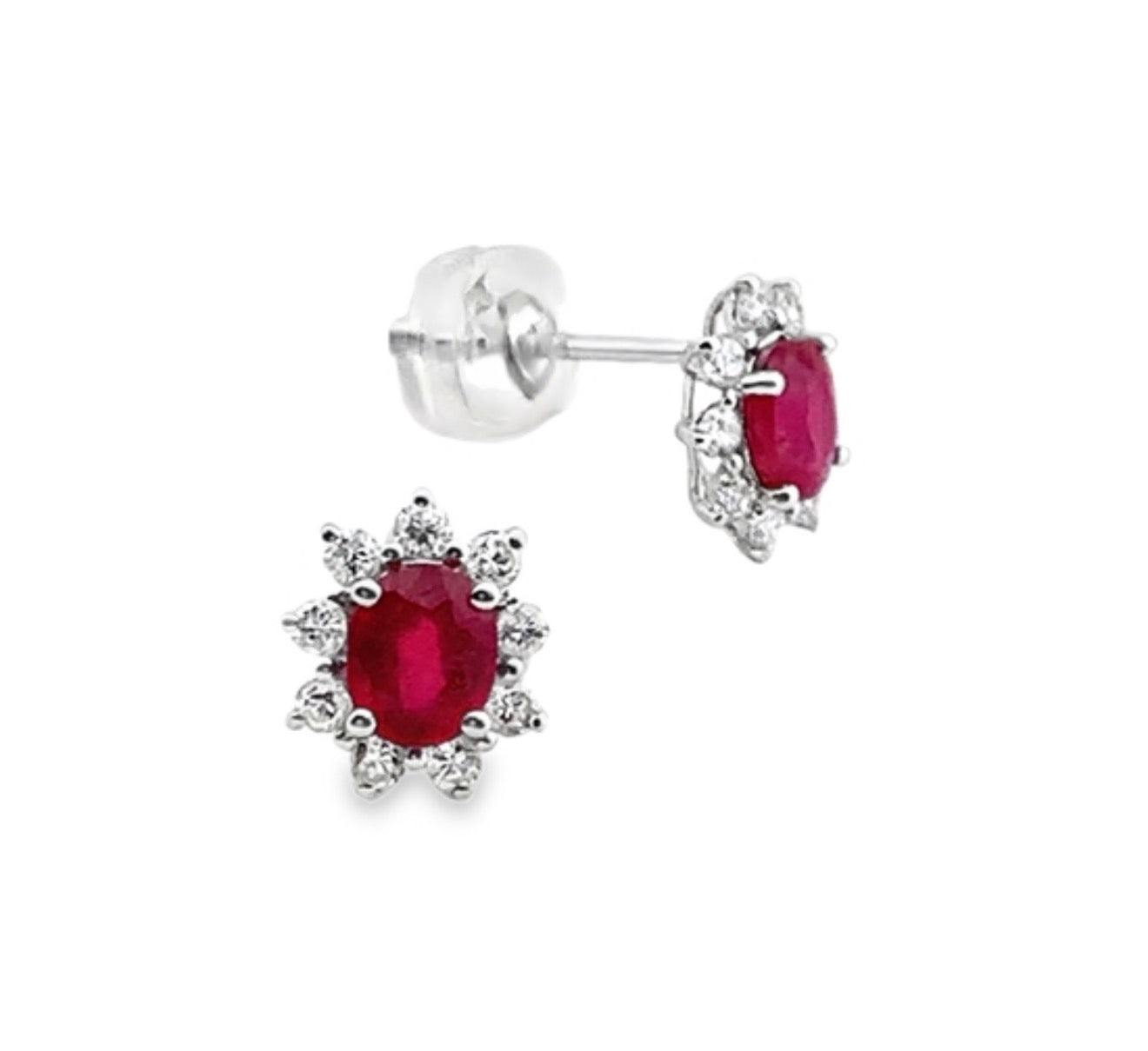 Aretes tipo lady di rubí