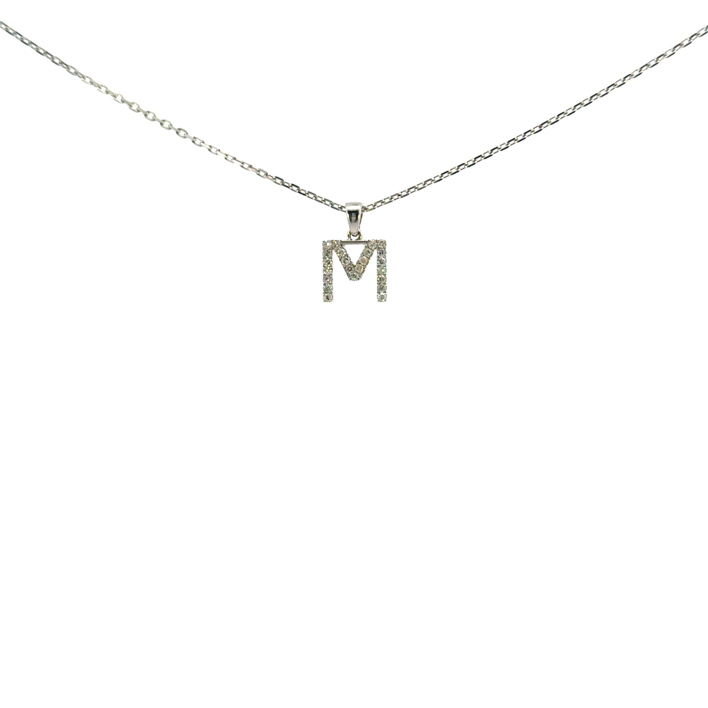 Inicial M oro blanco