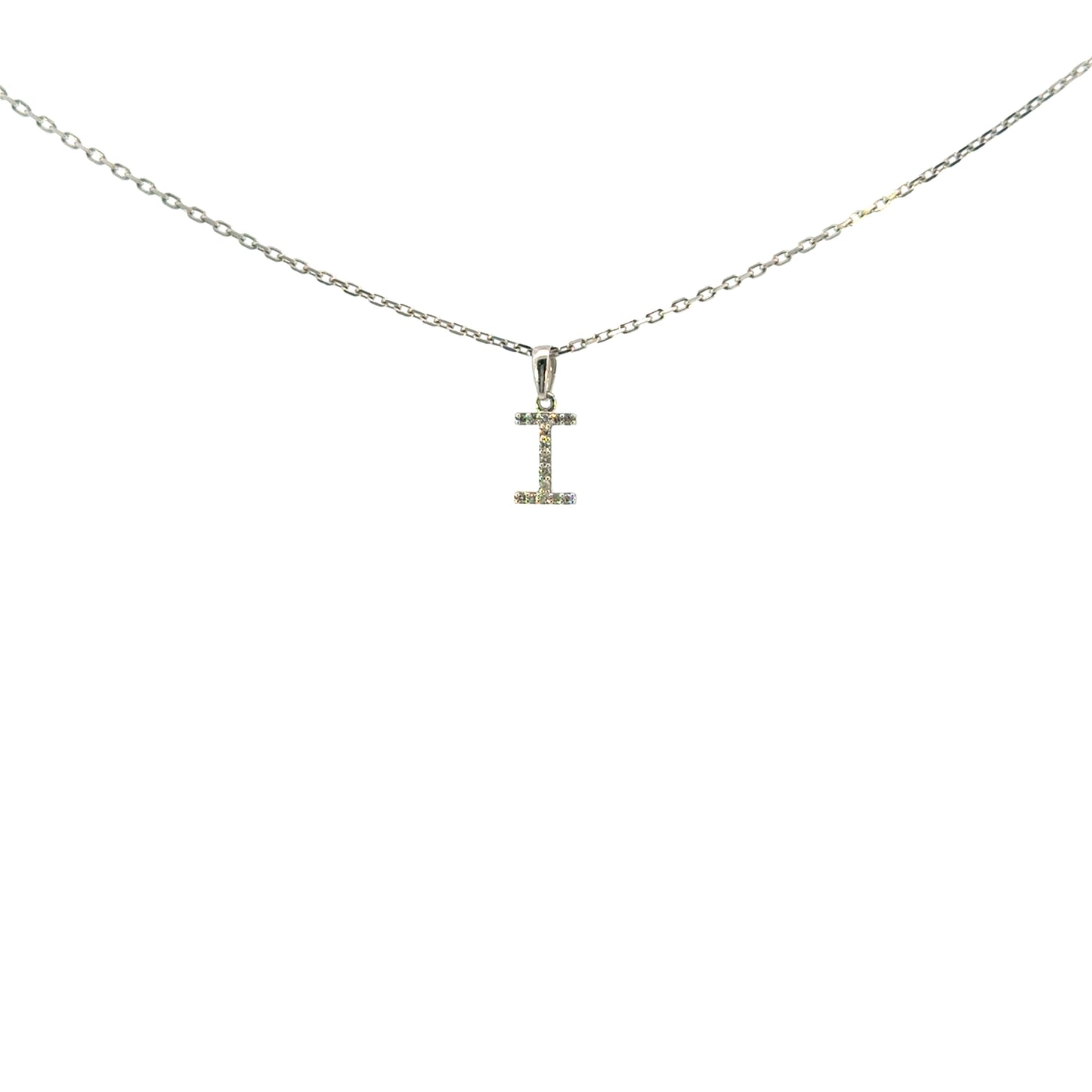 Inicial I oro blanco