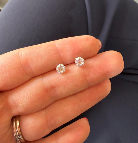 1.00ctw Lab Diamond Studs