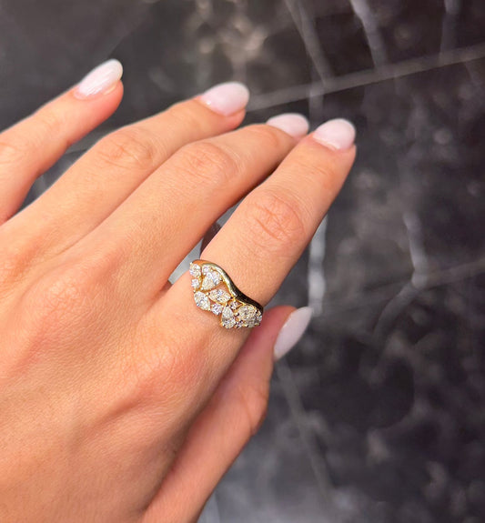 Drop cluster ring