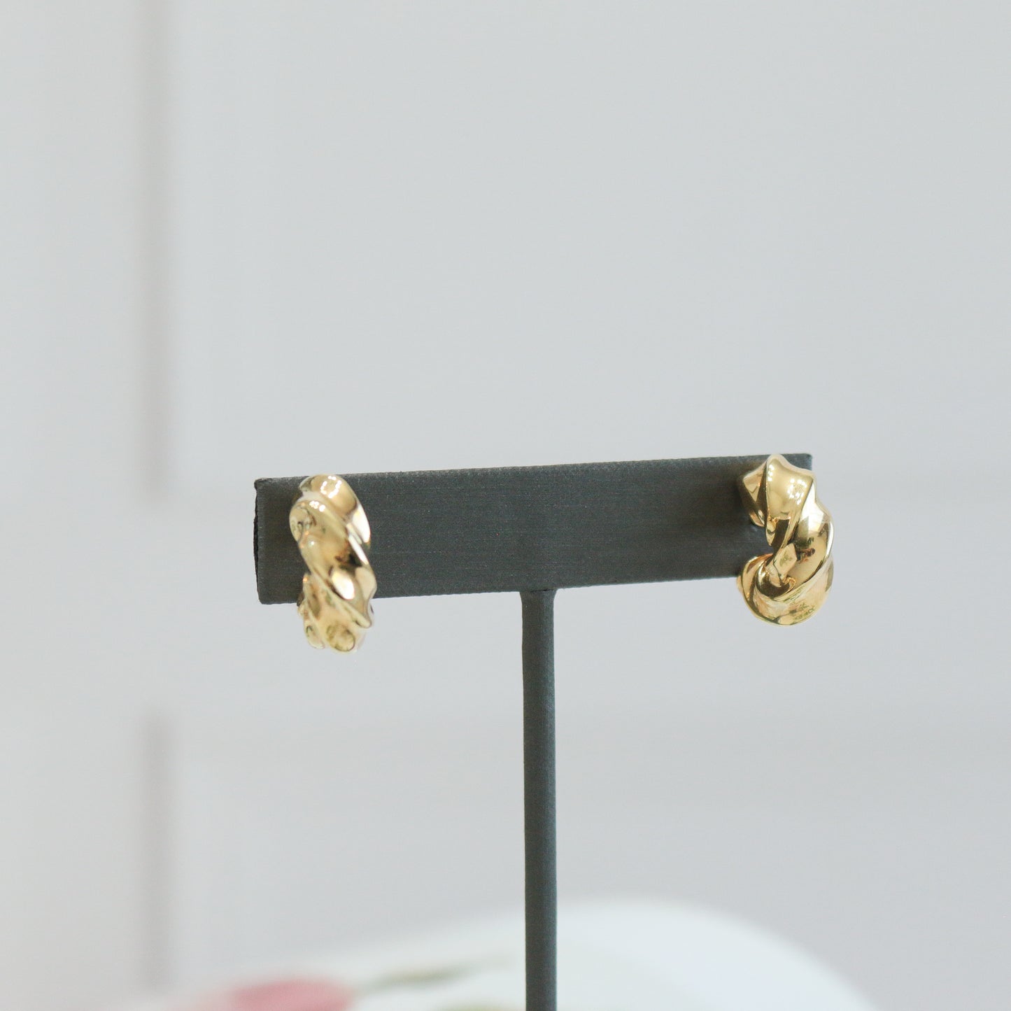 Chunky Gold Hoops