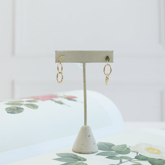 Long Gold Earrings