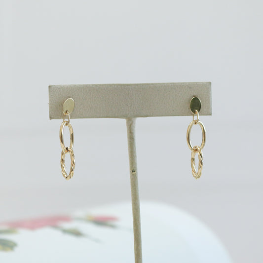 Long Gold Earrings