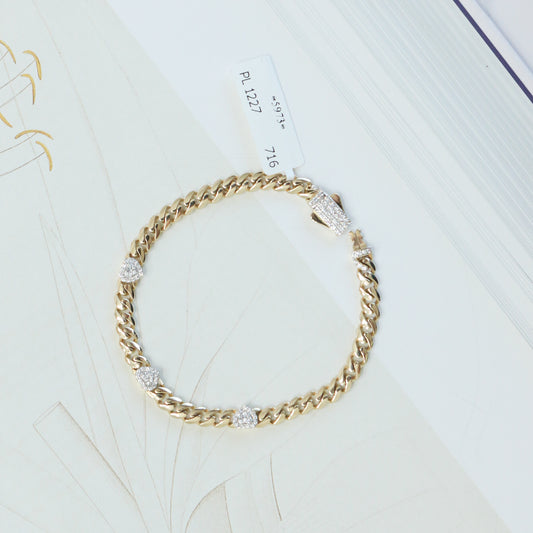 Pulsera Three Hearts