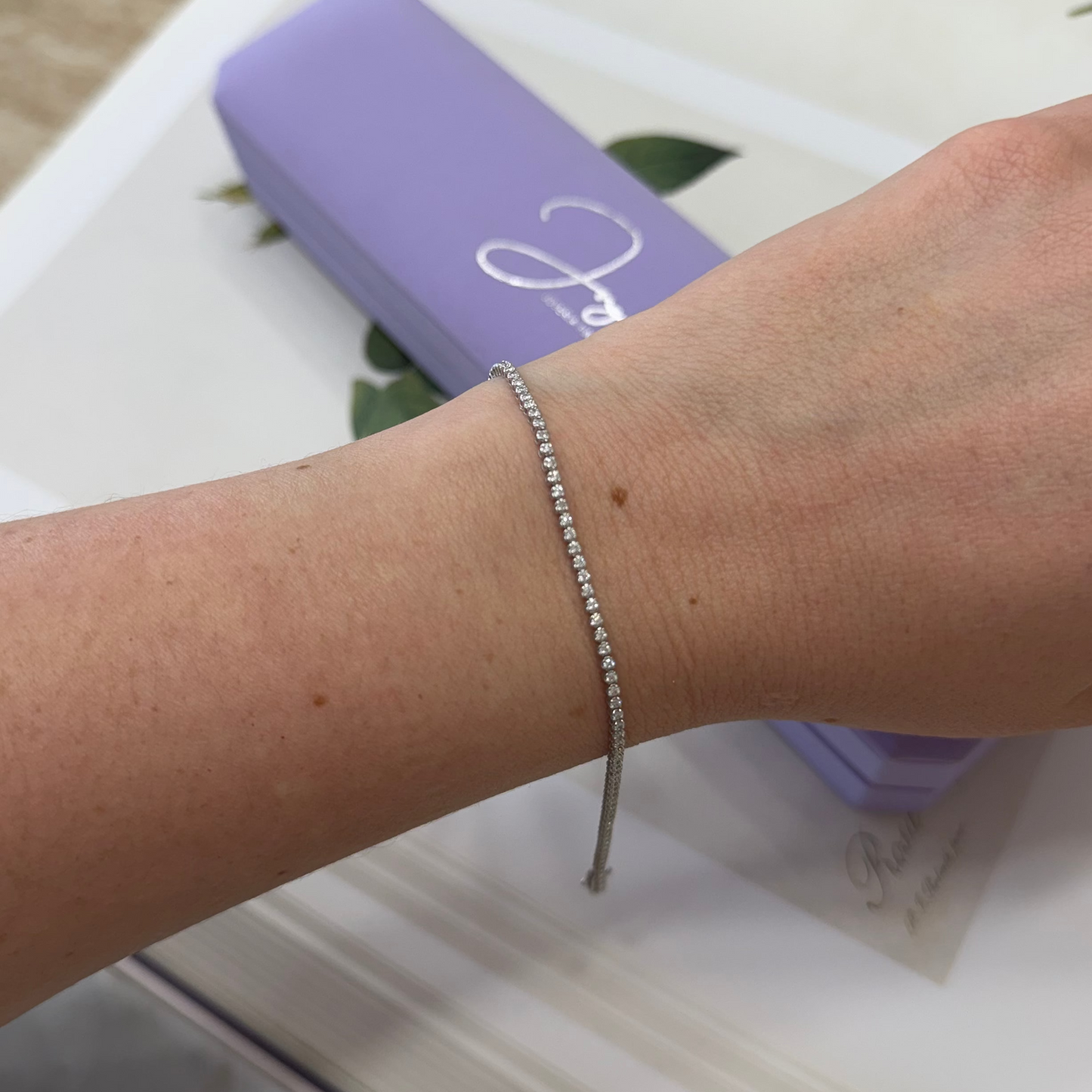 Classic tennis bracelet 1.00ct