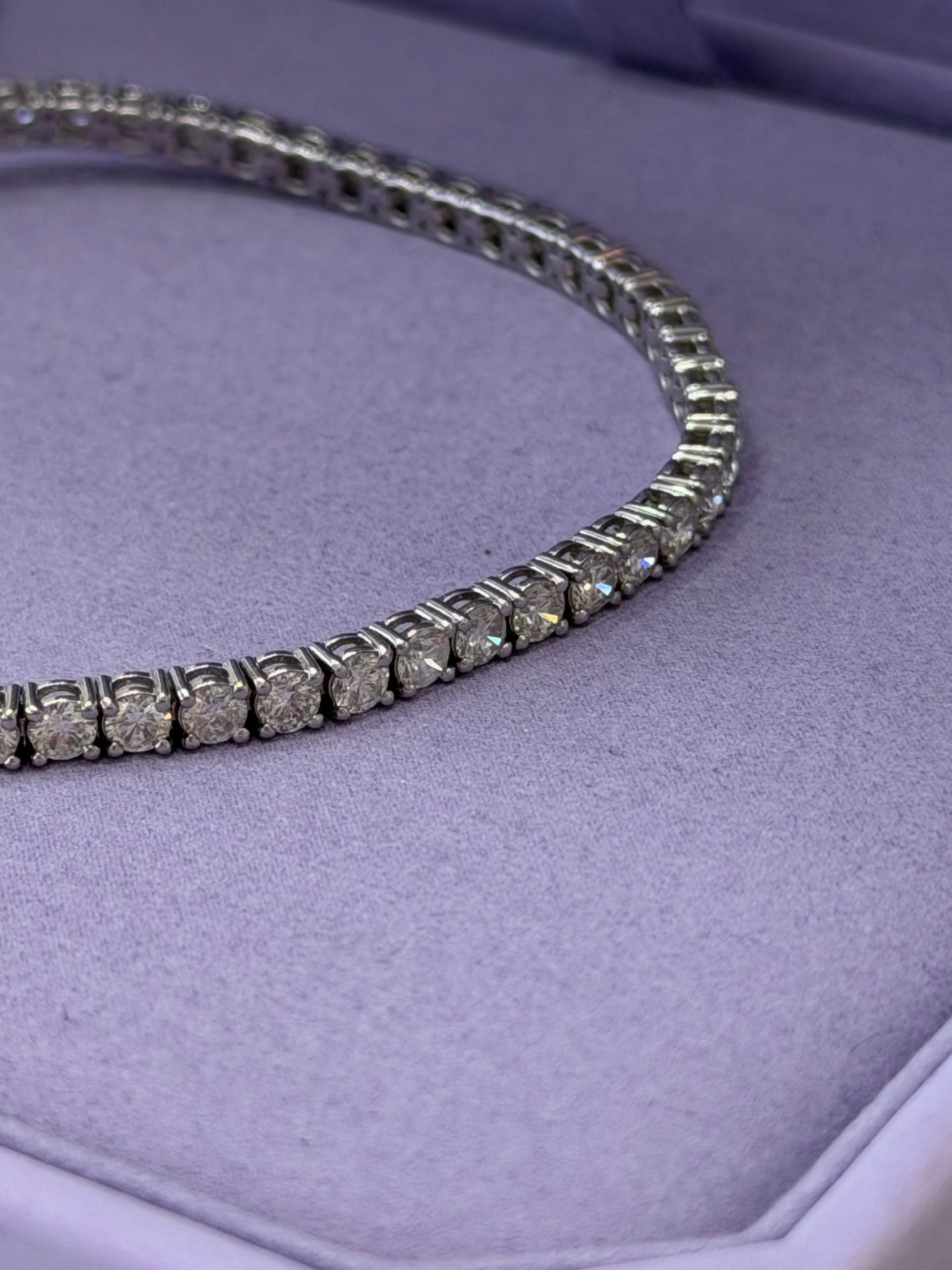 The 5.00ct tennis bracelet