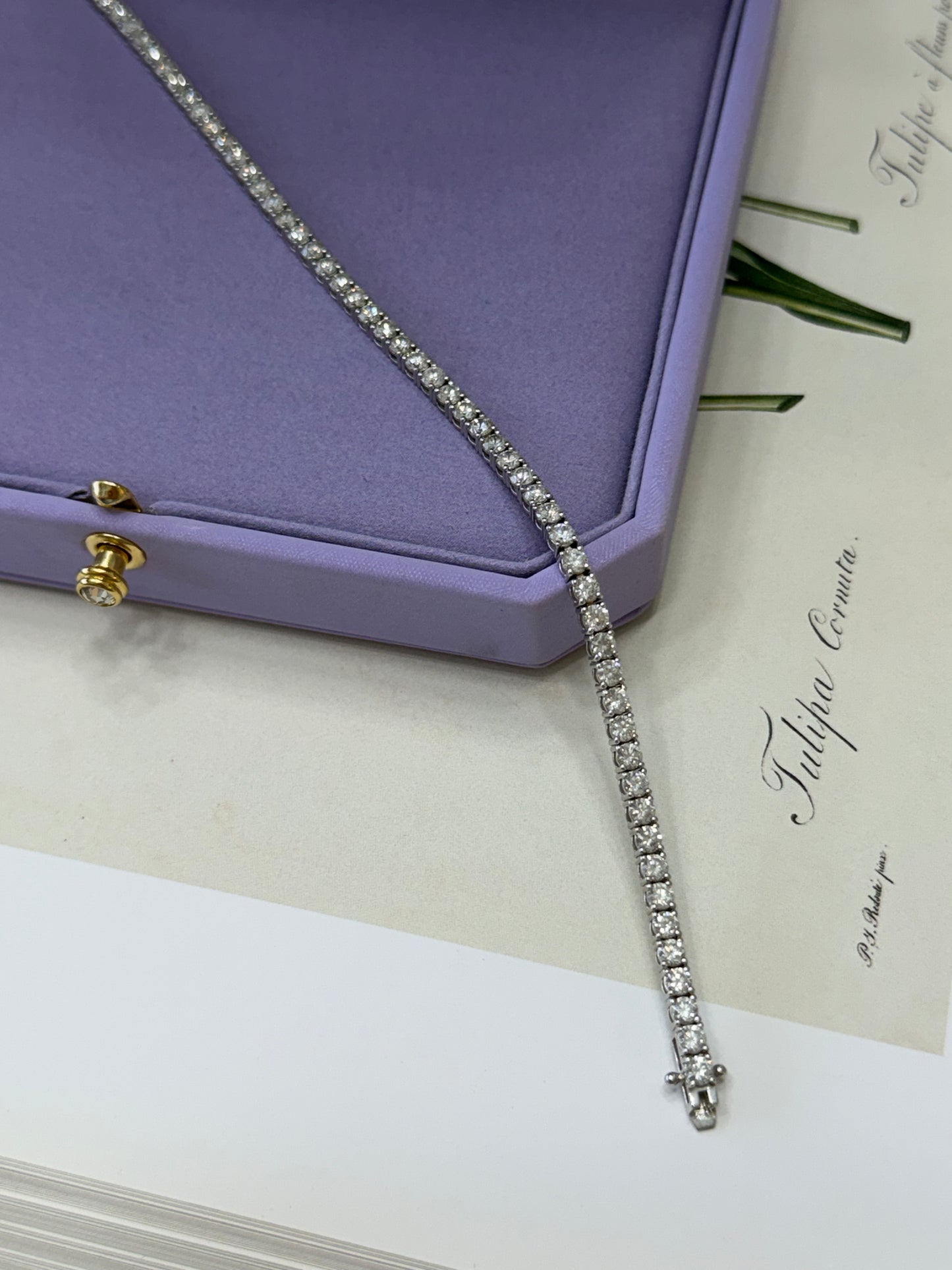 The 5.00ct tennis bracelet