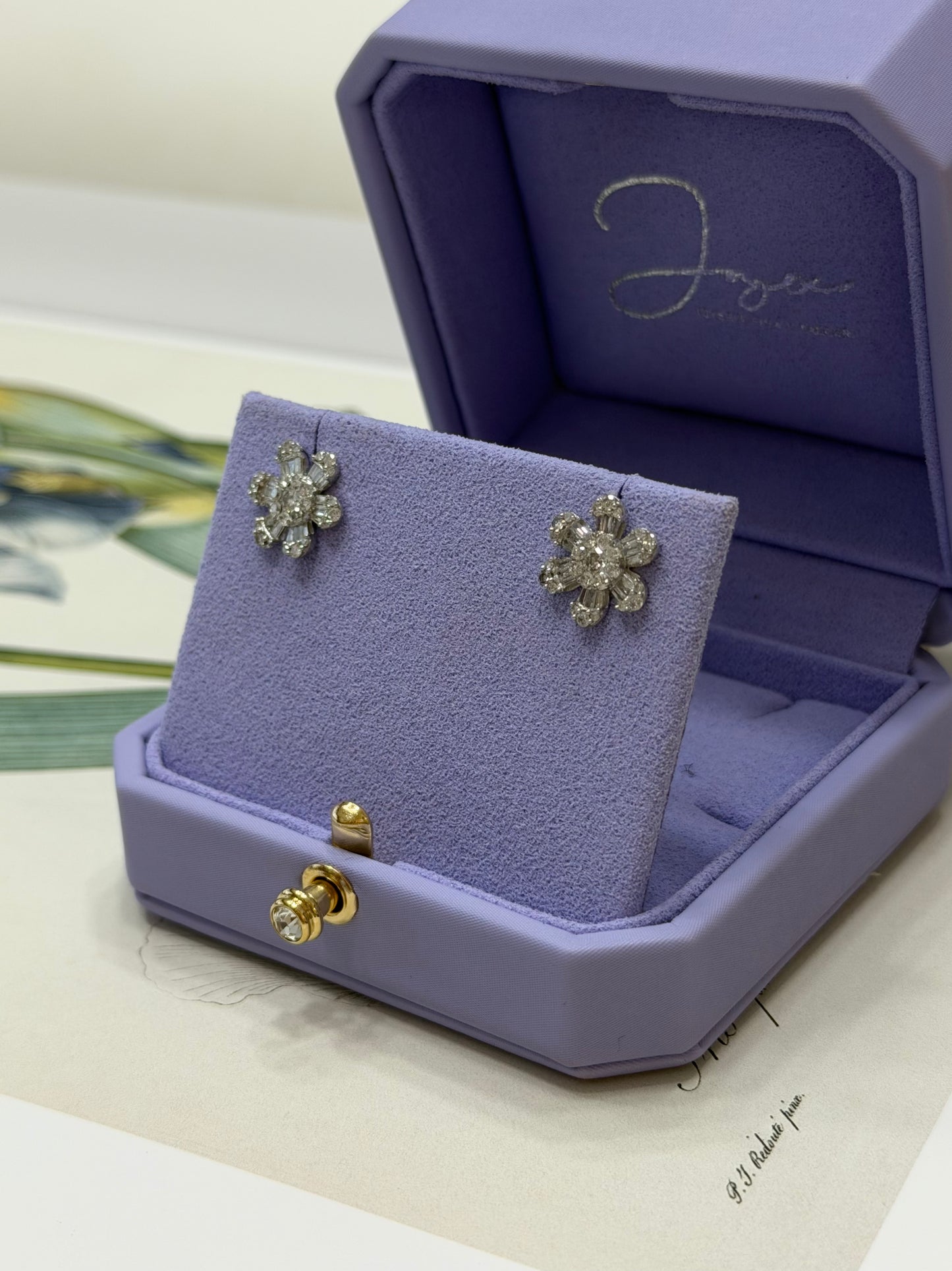 Diamond flowers