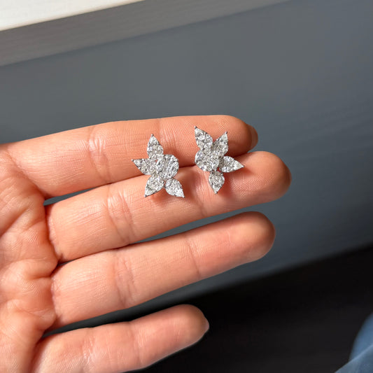 Aretes Fancy Multishape Hojas