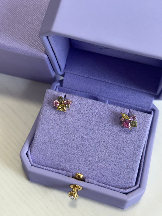 Aretes cluster colores multishape
