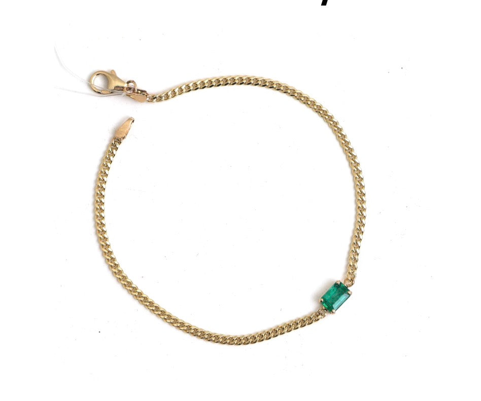 Classic Joyex emerald bracelet