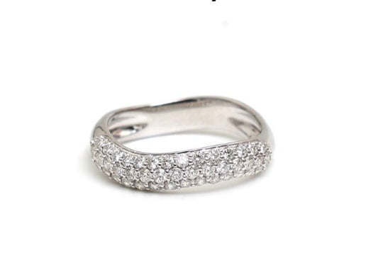 Half Diamond Bubble Ring