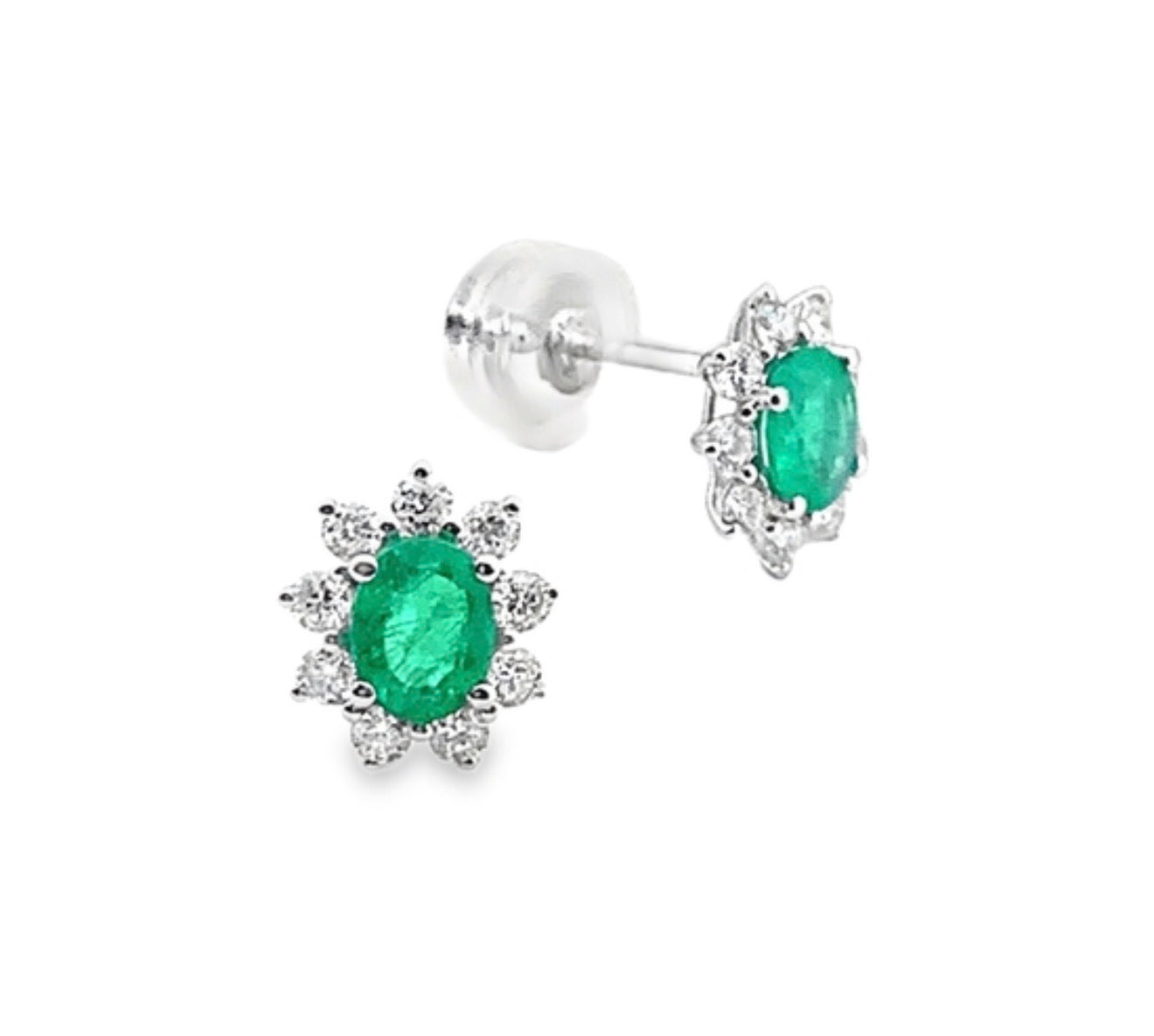 Aretes tipo lady di esmeralda