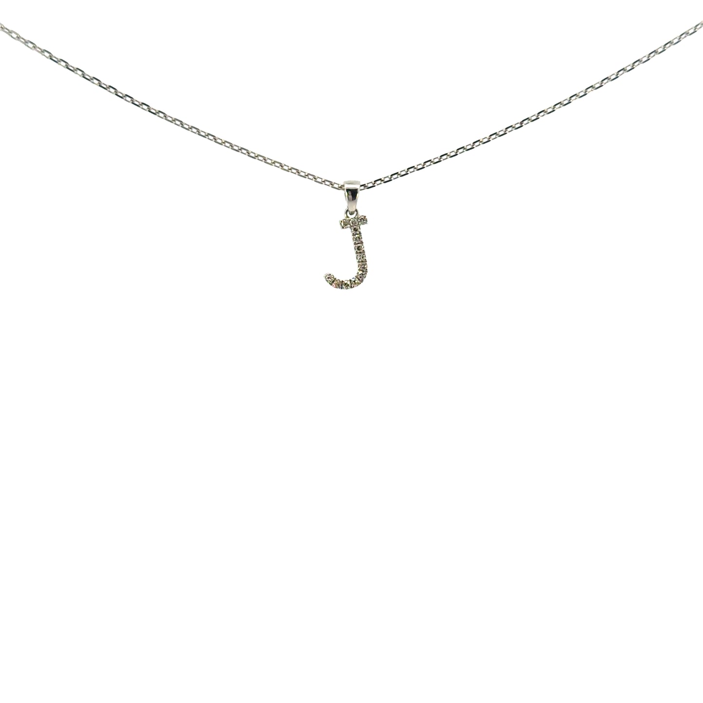 Inicial J oro blanco