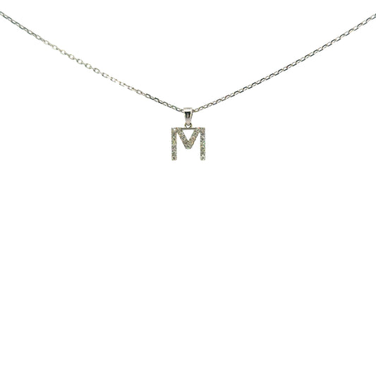 Inicial M oro blanco