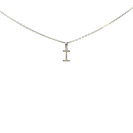 Inicial I oro blanco