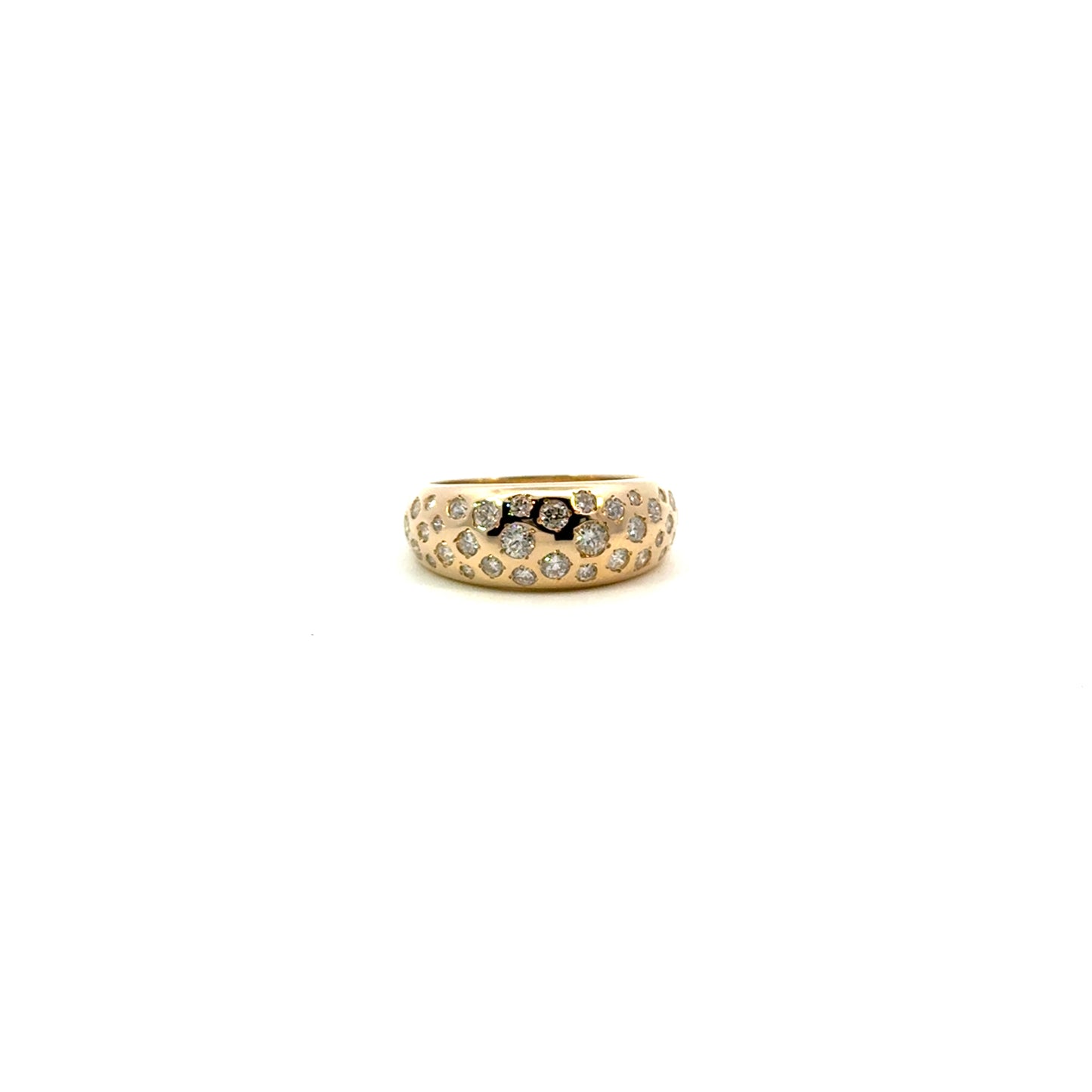 Anillo lluvia de diamantes