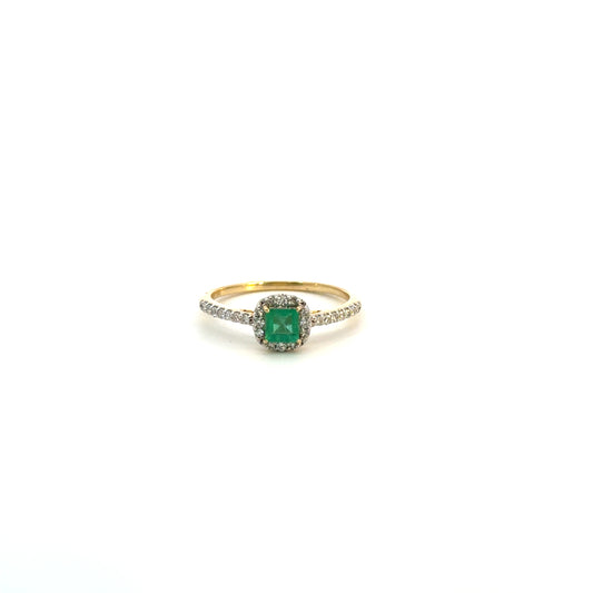Anillo esmeralda