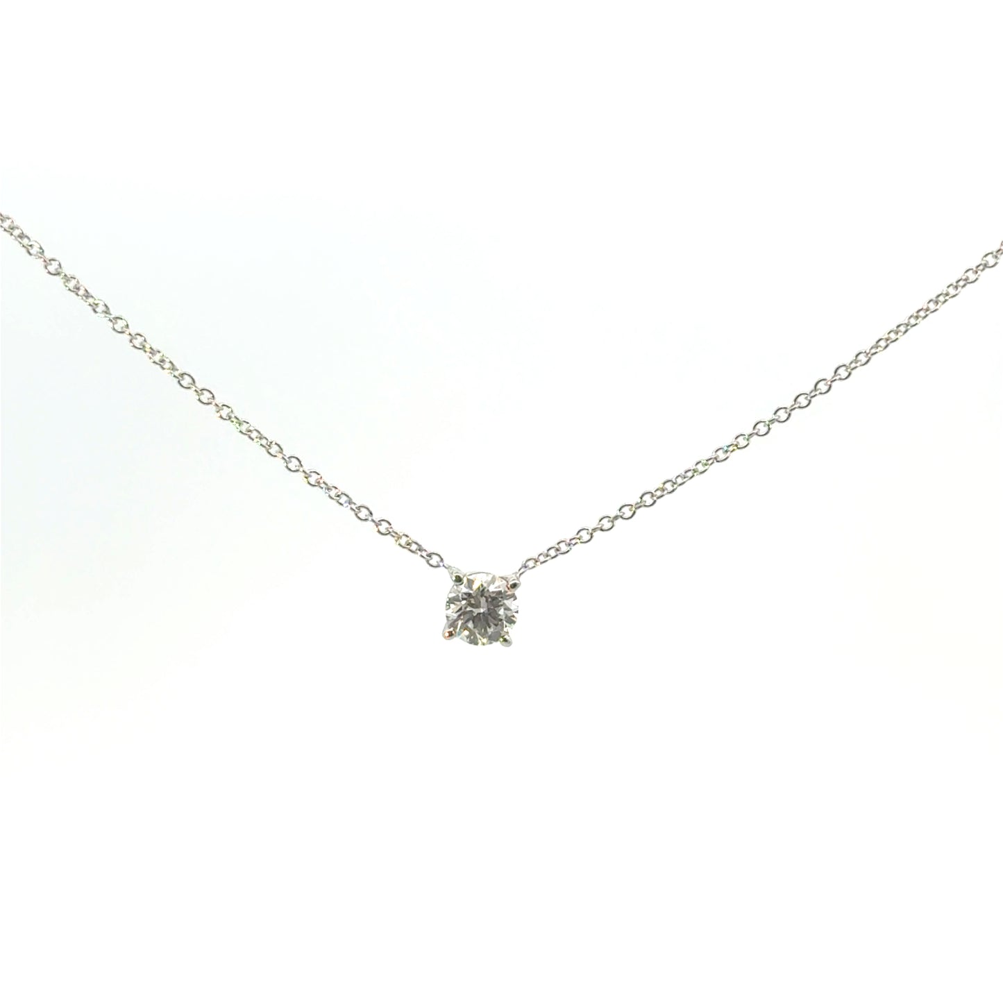 Floating diamond LAB .50ct