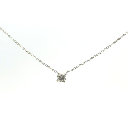 Floating diamond LAB .50ct