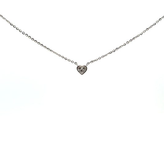 Floating diamond lab corazón