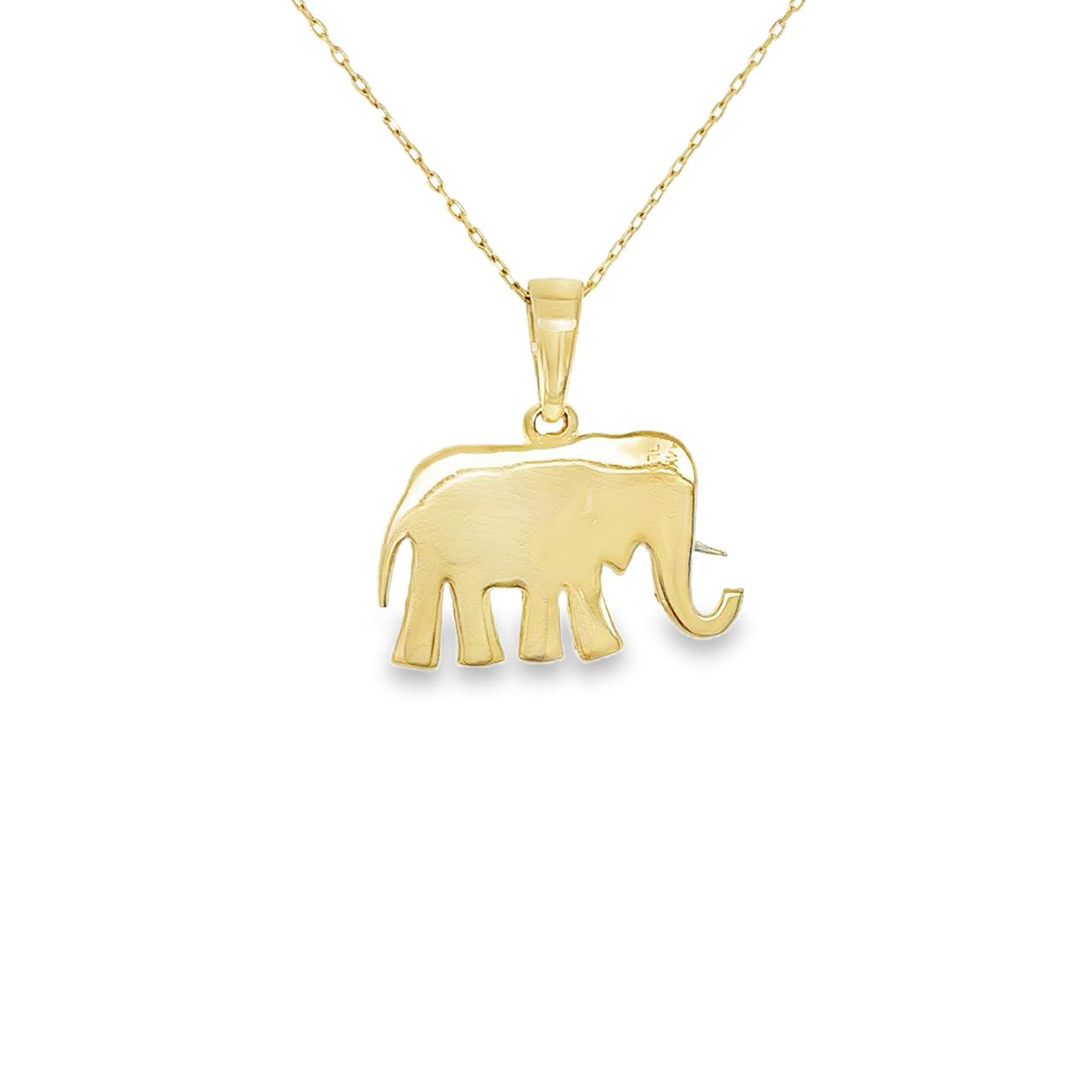Dije de elefante de la suerte pave