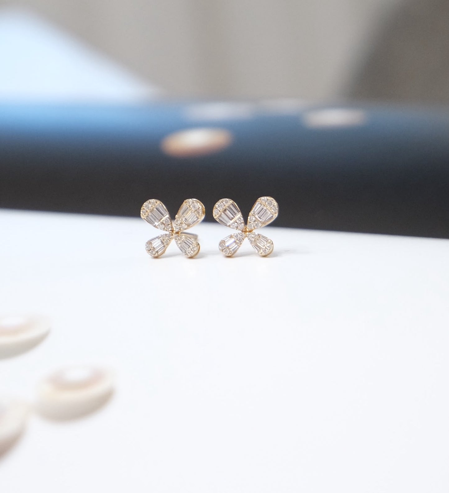 Aretes mariposa multishape