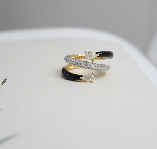 Anillo serpiente agathas
