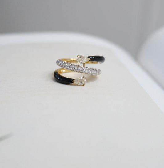 Anillo serpiente agathas