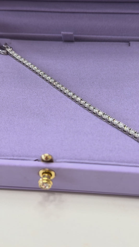 The 5.00ct tennis bracelet